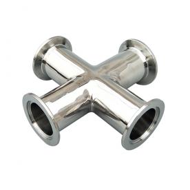 KF vacuum cross