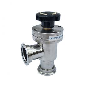 KF vacuum manual flapper valve