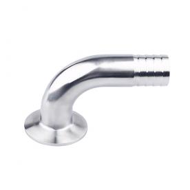 Quick installation leather tube elbow